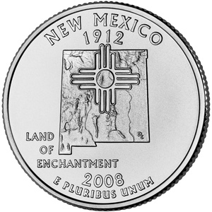 2008 Quarter - P - New Mexico reverse